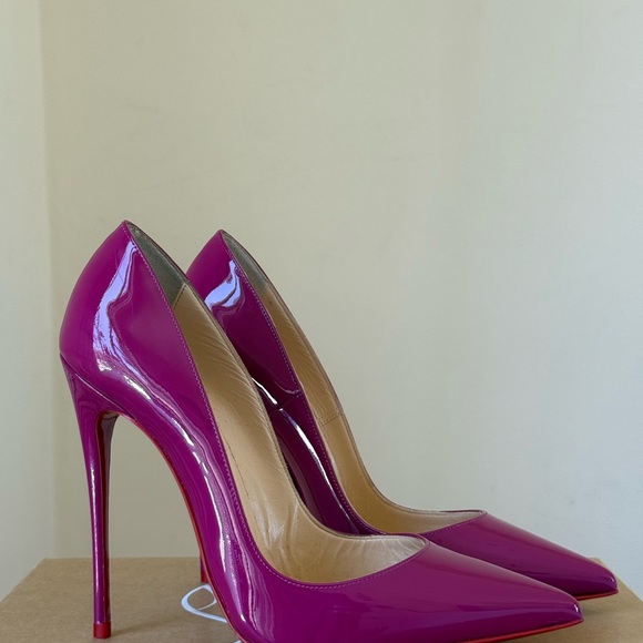 Christian Louboutin So Kate 120 36.5 Magenta Pink *NEW* - Picture 1 of 8